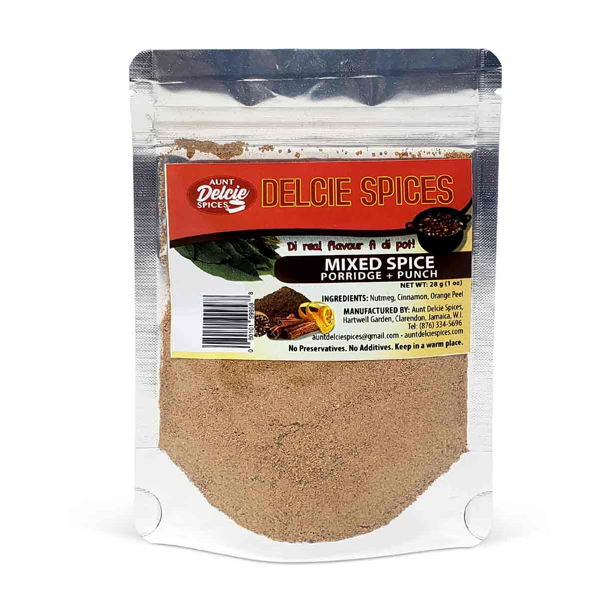 Aunt Delcie Mixed Spice Porridge, 1oz